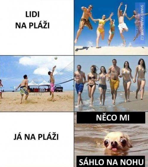 Na pláži