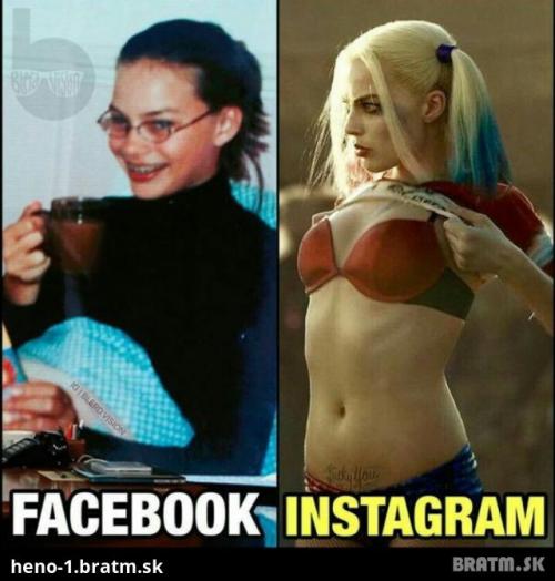  Facebook VS Instagram 