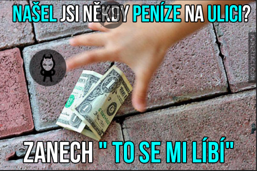  Peníze na ulici 