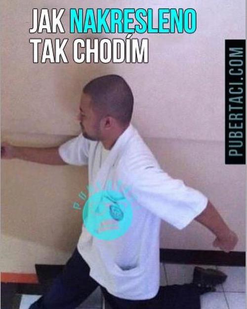 Jak chodím