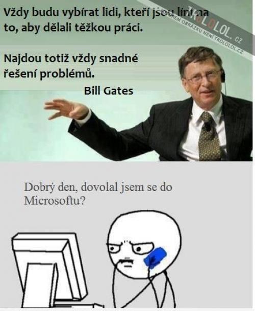  Bill Gates říká 