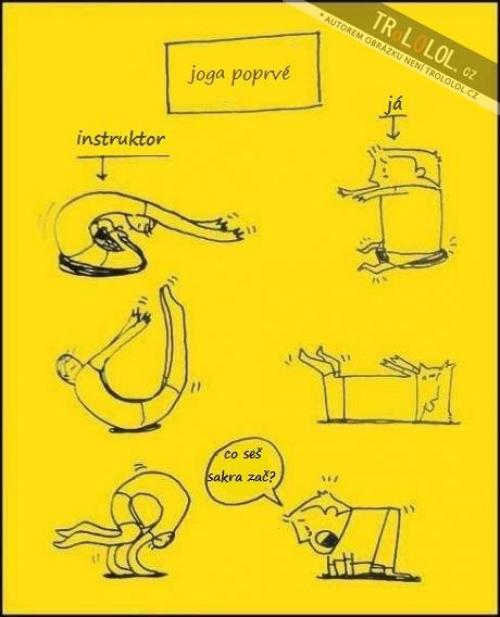  cvičení jogy poprvé 