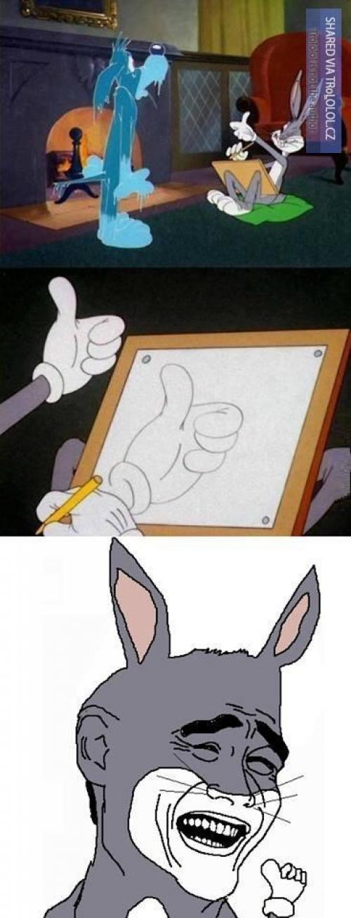 Bugs Bunny malíř 