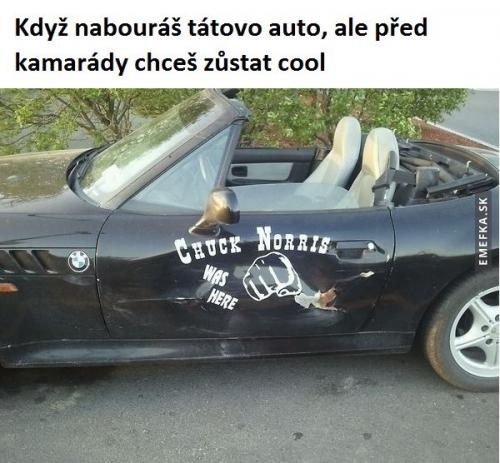  Když nabouráš tátovo auto 