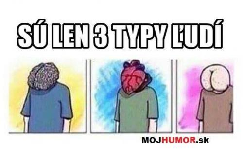  3 Typy lidí 