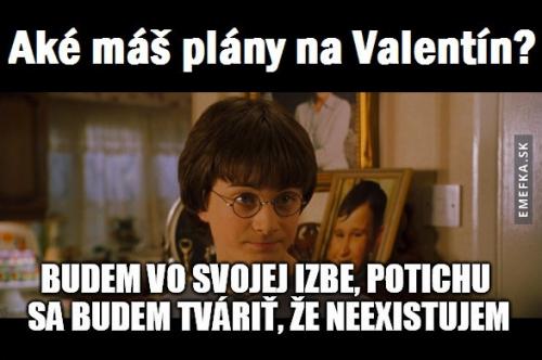 Plány na Valentýn