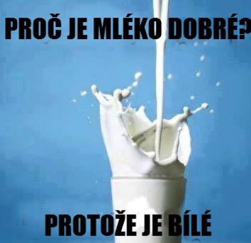  Proč je mléko bílé 