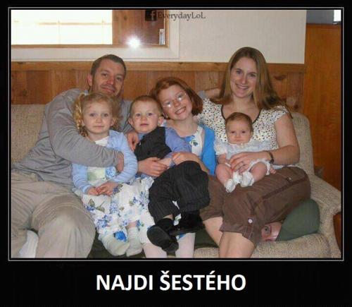  Najdi šestého 