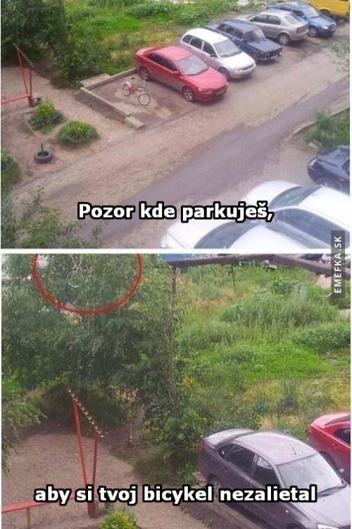 Problém s parkováním