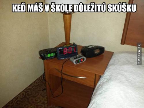 Důležitá zkouška