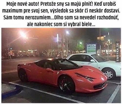  Moje nové auto! 