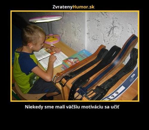  Motivace učení 