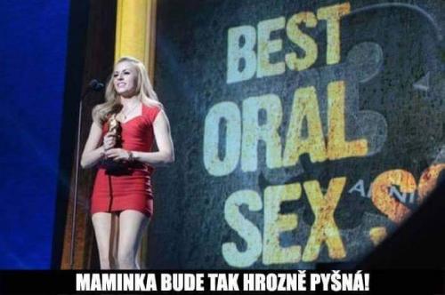 Maminka bude pyšná