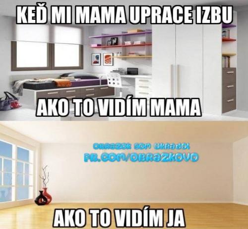  Když mám uklízí pokoj 