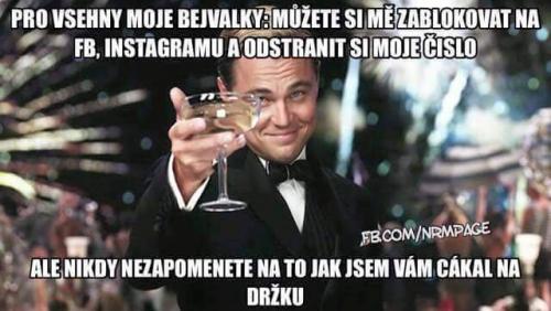  Pro moje bejvalky 