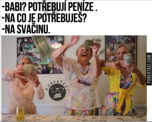  Peníze od babičky 