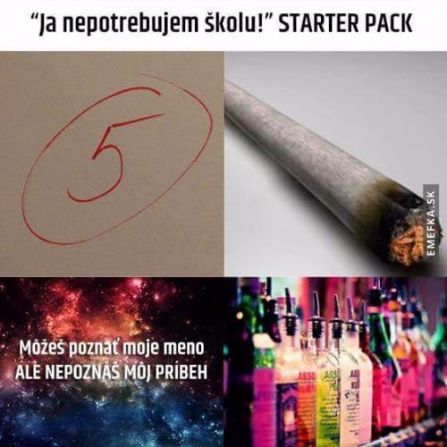 Nepotřebuju školu!