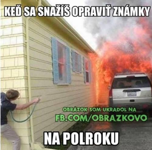  Oprava známek 