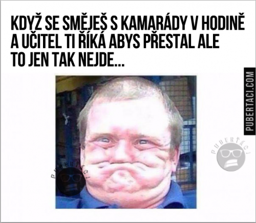  Když ti učitelka říká, aby ses nesmál 