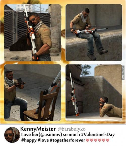  CS:GO Valentýn  