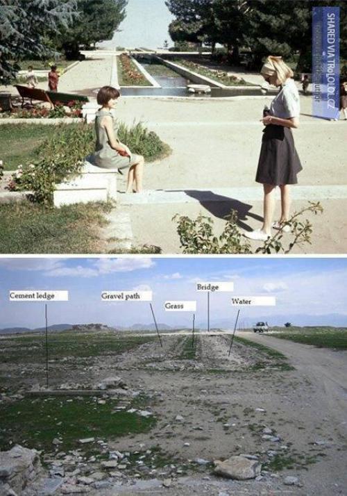 Afganistán 1970 versus dnes 
