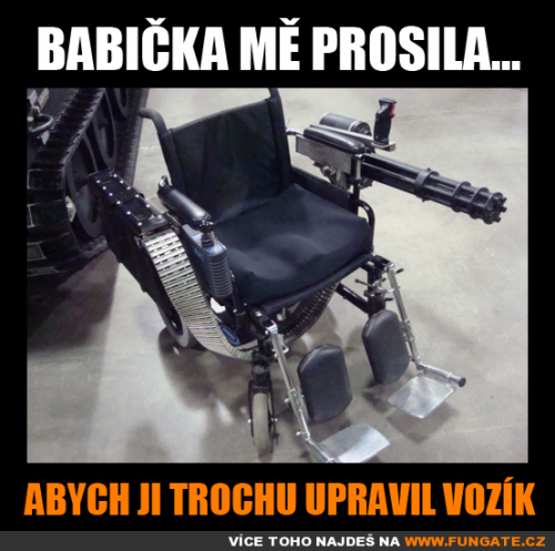  Babička mě prosila… 