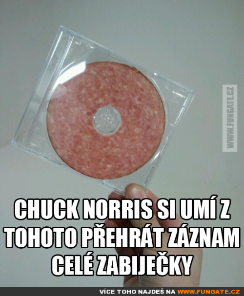  Chuck Norris si umí z tohoto 