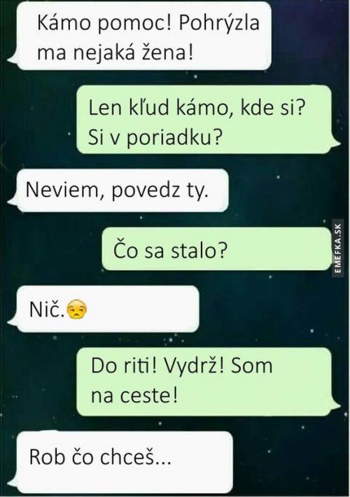  Pokousala mě žena 