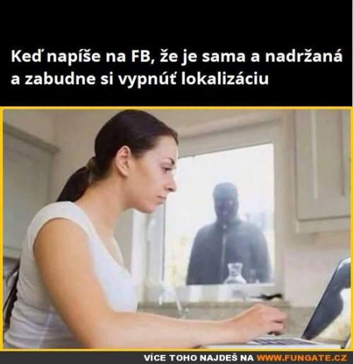  Když napíše na FB, že je sama a 