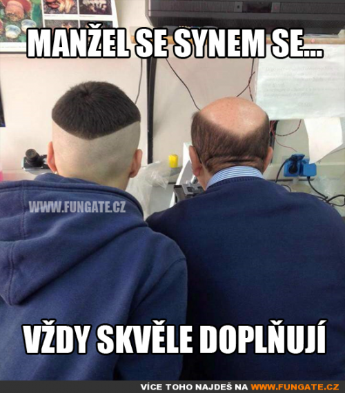  Manžel se synem se 