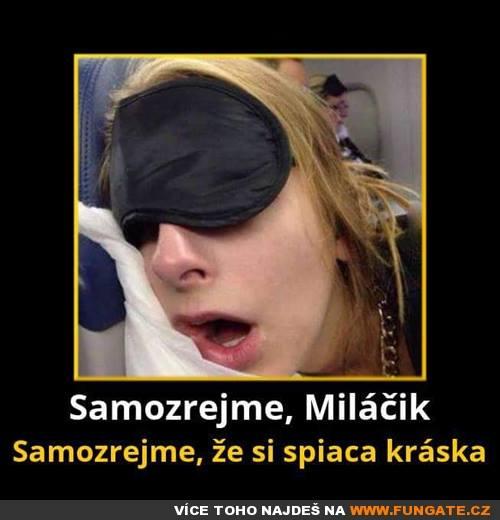 Samozřejmě miláčku