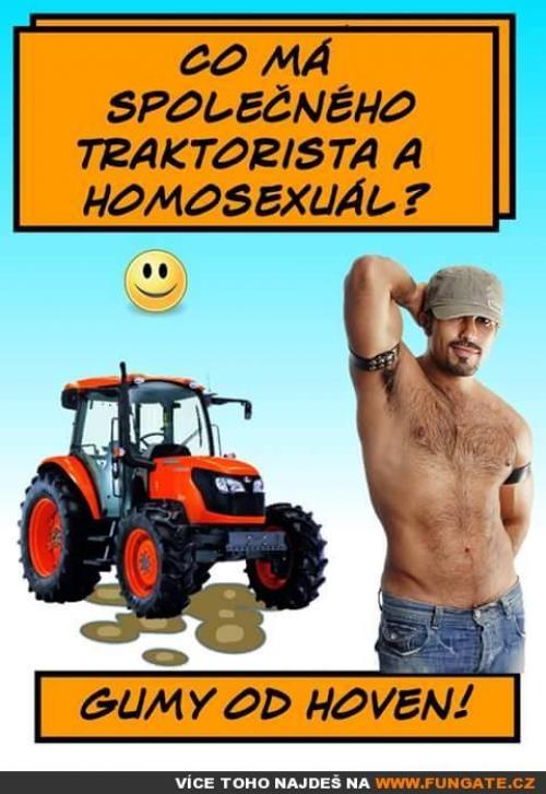  Co má společného traktorista a homosexuál 