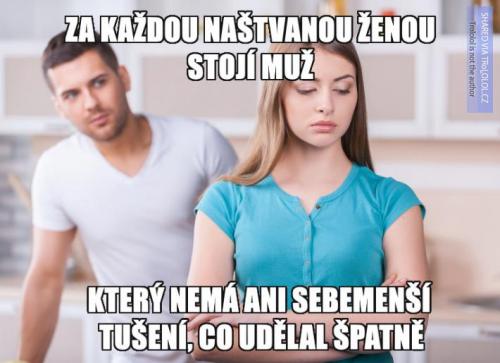 Naštvaná žena