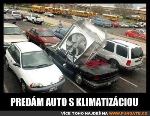  Prodám auto s klimatizací 