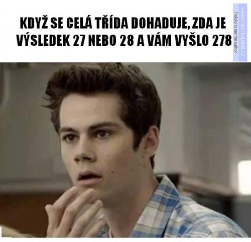  Hodina matematiky 