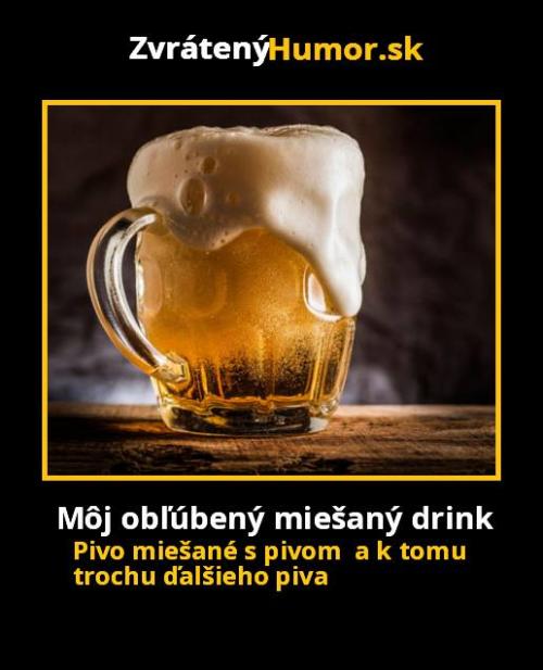  Oblíbený drink 