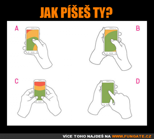  Jak píšeš ty 