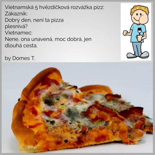  Vietnamská 5 hvězdičková rozvážka pizzy 