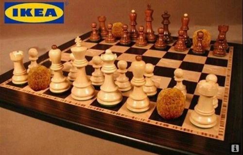  Nové šachy ala Ikea 