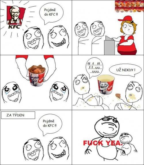 Návštěva chlapců v  KFC 