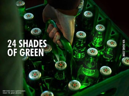  24 odstínů zelené 