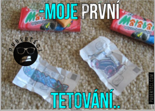  První tetování 