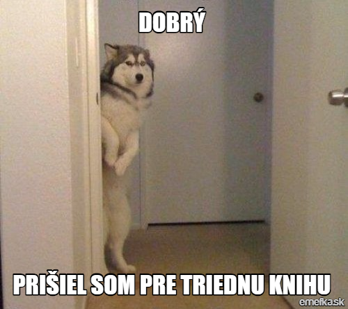  Třídní kniha 