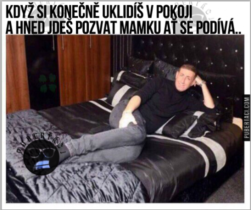  Uklizený pokoj 