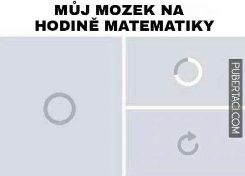  Mozek na hodině matematiky 