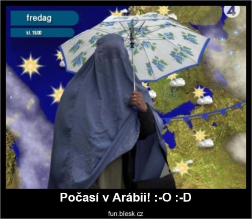  Počasí v Arábii 