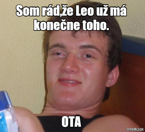  Tak konečne. 