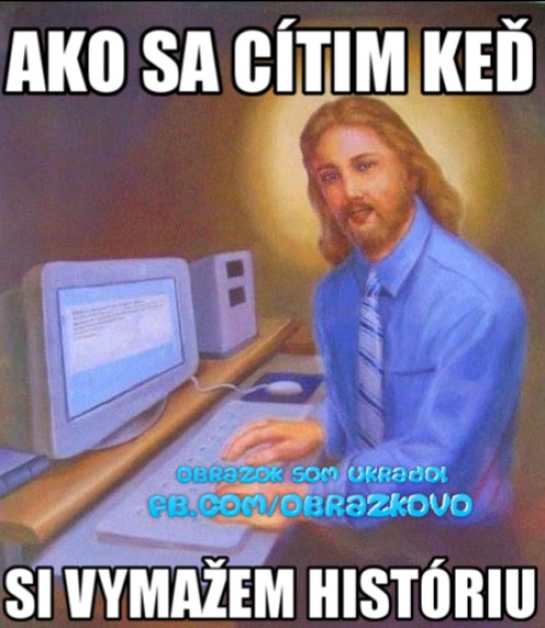 Když smažu historii