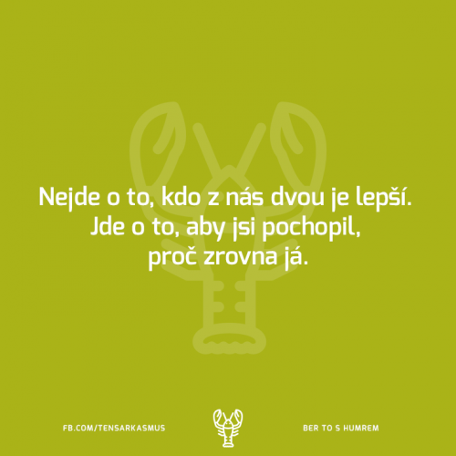  Musíš to pochopit 