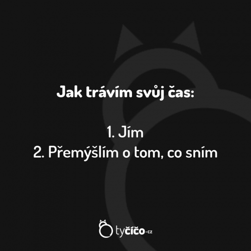  Jak trávím svůj čas 